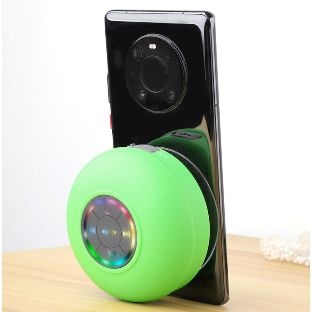 Mini Waterproof RGB Bluetooth Speaker with Microphone