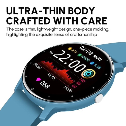 IP67 Waterproof Smart Watch Bluetooth Fitness Tracker Camera Remote Control Sports Activity Suitable for Women Men Teens, Intelligent Watch Smart Watch for Android and IOS