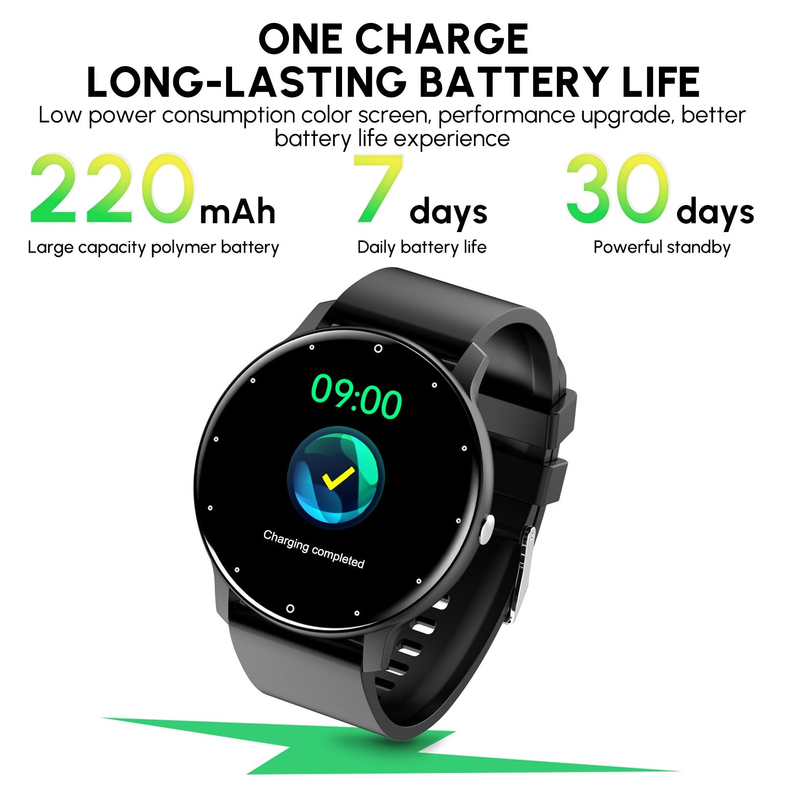 IP67 Waterproof Smart Watch Bluetooth Fitness Tracker Camera Remote Control Sports Activity Suitable for Women Men Teens, Intelligent Watch Smart Watch for Android and IOS