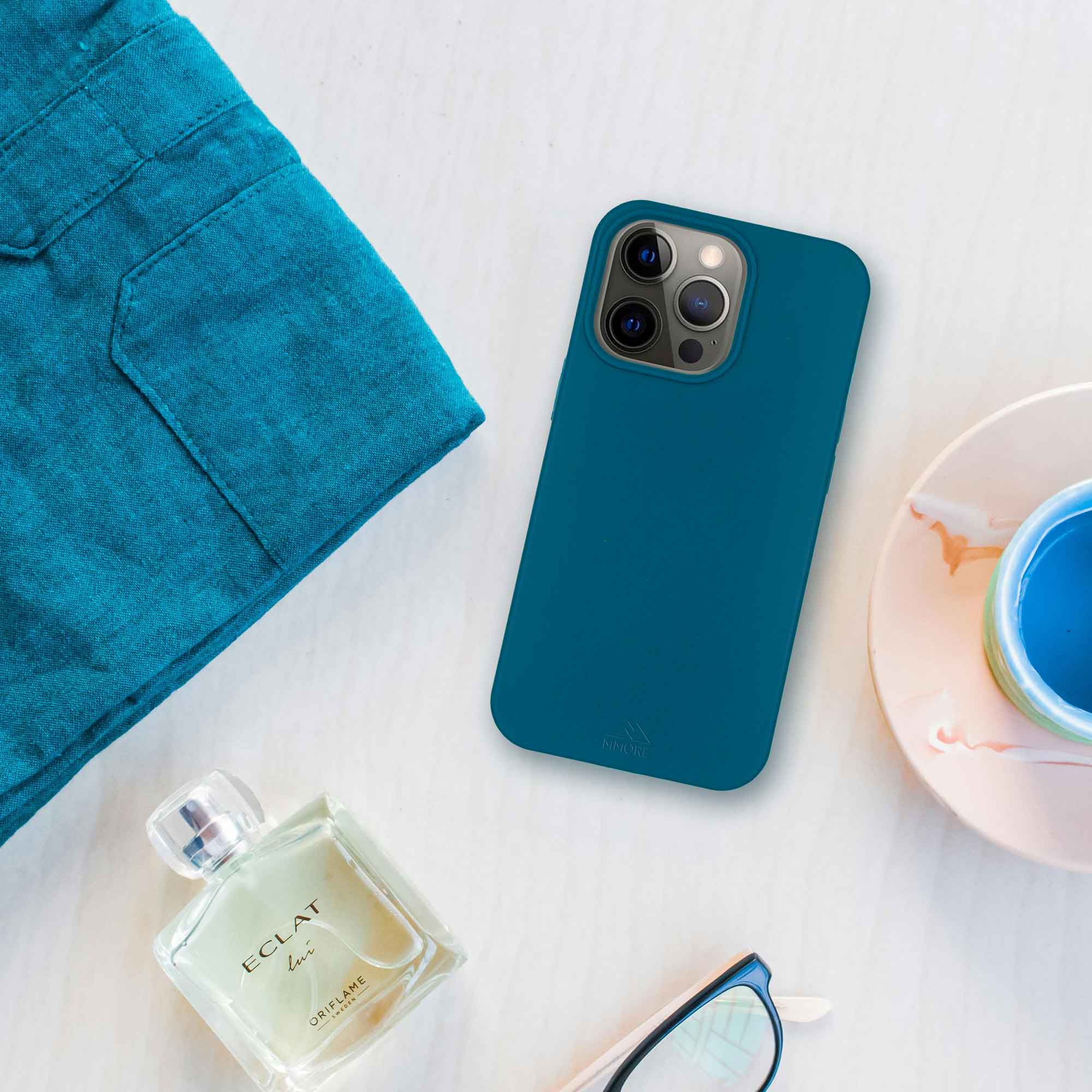 Biodegradable Phone Case - Deep Sea Blue