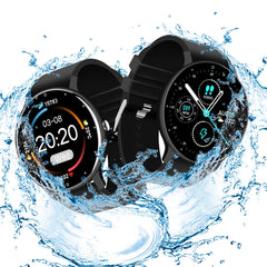 IP67 Waterproof Smart Watch Bluetooth Fitness Tracker Camera Remote Control Sports Activity Suitable for Women Men Teens, Intelligent Watch Smart Watch for Android and IOS