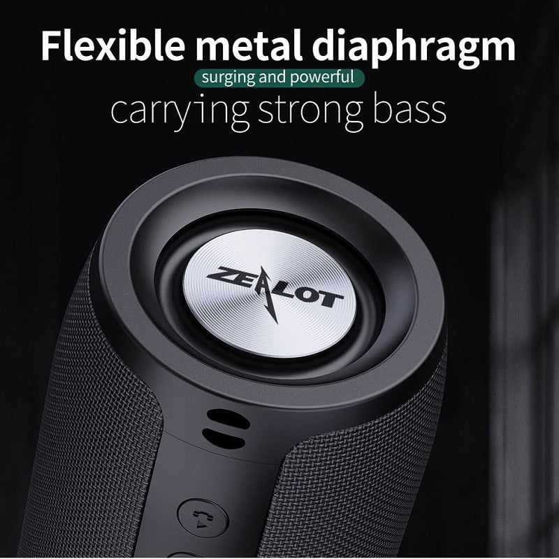 360 Degrees Bluetooth Portable Subwoofer Waterproof Speaker