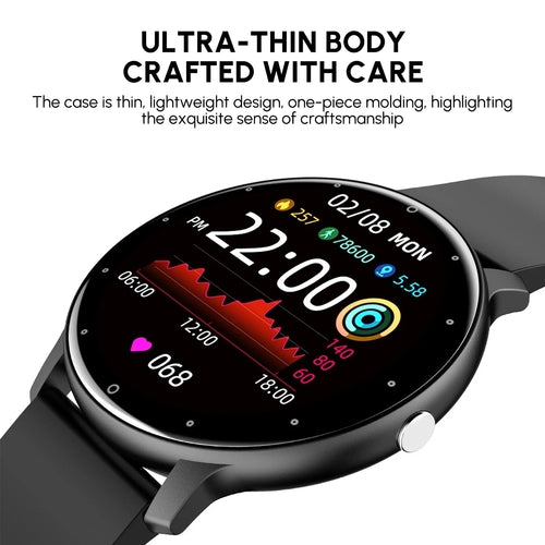 IP67 Waterproof Smart Watch Bluetooth Fitness Tracker Camera Remote Control Sports Activity Suitable for Women Men Teens, Intelligent Watch Smart Watch for Android and IOS