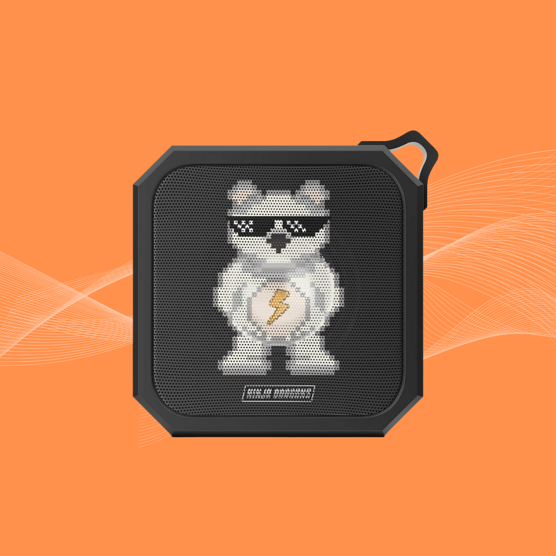 Games On Pixel Waterproof Bluetooth Speaker