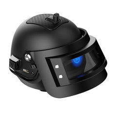 Mini Helmet Shape Portable Bluetooth Wireless Speaker Rechargeable Stereo System for Gamers