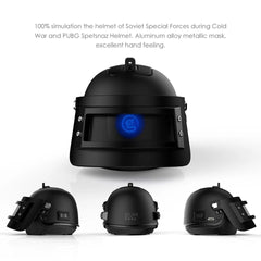 Mini Helmet Shape Portable Bluetooth Wireless Speaker Rechargeable Stereo System for Gamers