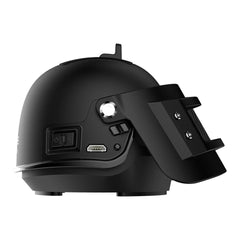 Mini Helmet Shape Portable Bluetooth Wireless Speaker Rechargeable Stereo System for Gamers