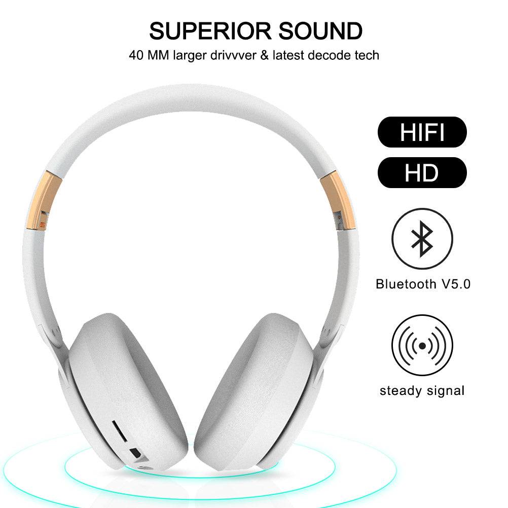 Dragon TX7PRO Wireless Bluetooth 5.0 Gaming Headsets with TF card slot