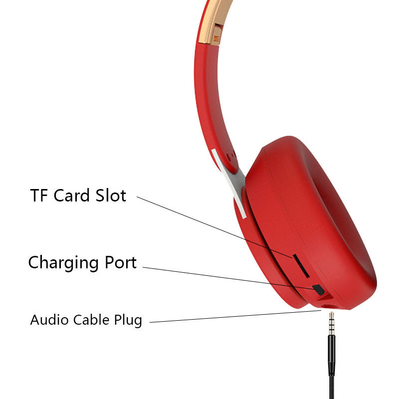 Dragon TX7PRO Wireless Bluetooth 5.0 Gaming Headsets with TF card slot
