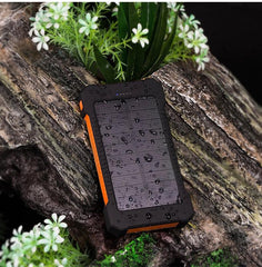 10000mAh Solar Power Bank Waterproof Solar External Battery
